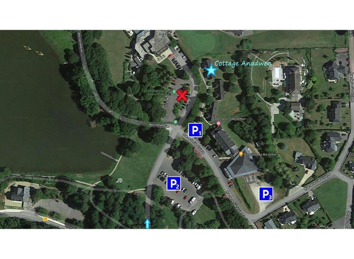 Cottage Anadwen Au Pied Du Lac Au Duc Et Son Golf Ploërmel Zewnętrze zdjęcie